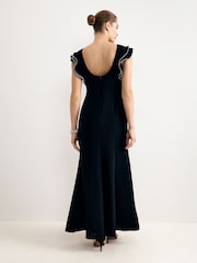 Phase Eight Black Claudia Maxi Dress - Image 2 of 7