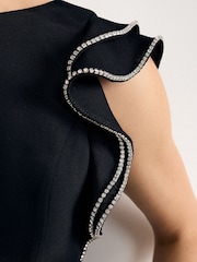 Phase Eight Black Claudia Maxi Dress - Image 6 of 7