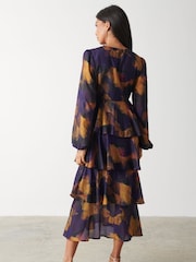 Pretty Lavish Black Exclusive Ashton Midi Dress - Image 2 of 4
