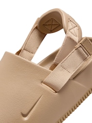 Nike Tan Brown Calm Mules Sliders - Image 9 of 10