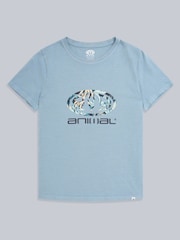 Animal Blue Womens Carina Organic Graphic T-Shirt - Image 1 of 4