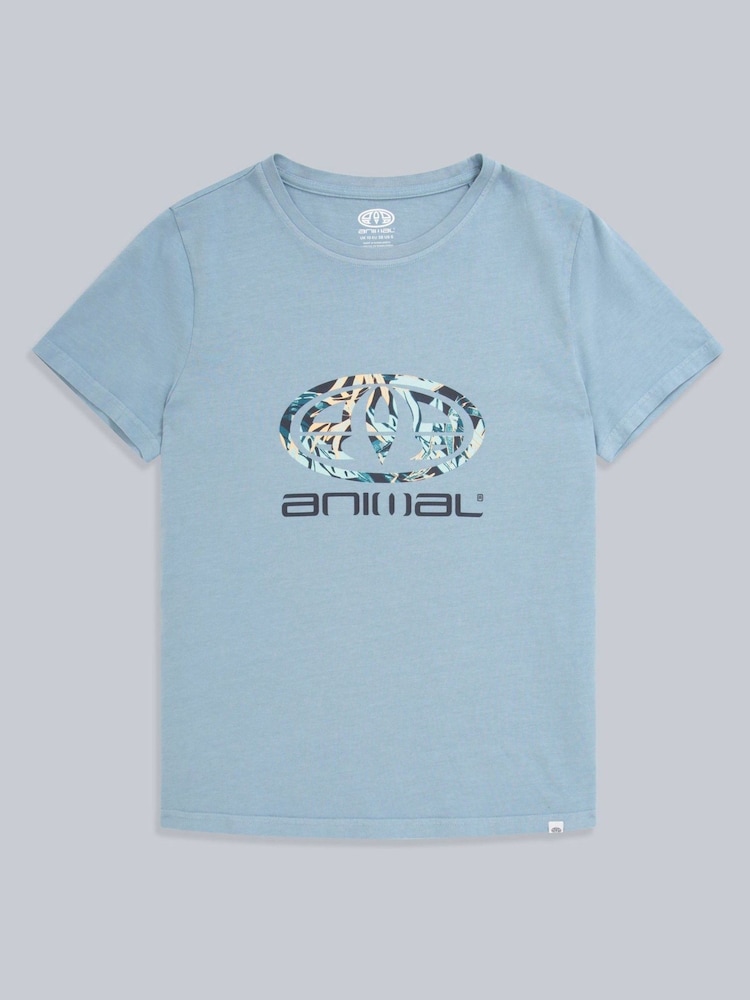 Animal Blue Womens Carina Organic Graphic T-Shirt - Image 1 of 4