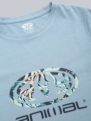 Animal Blue Womens Carina Organic Graphic T-Shirt - Image 3 of 4