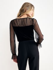 Phase Eight Black Cindy Top - Image 2 of 6