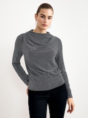 Phase Eight Silver Frosty Sparkle Top - Image 1 of 7