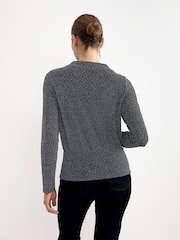 Phase Eight Silver Frosty Sparkle Top - Image 2 of 7