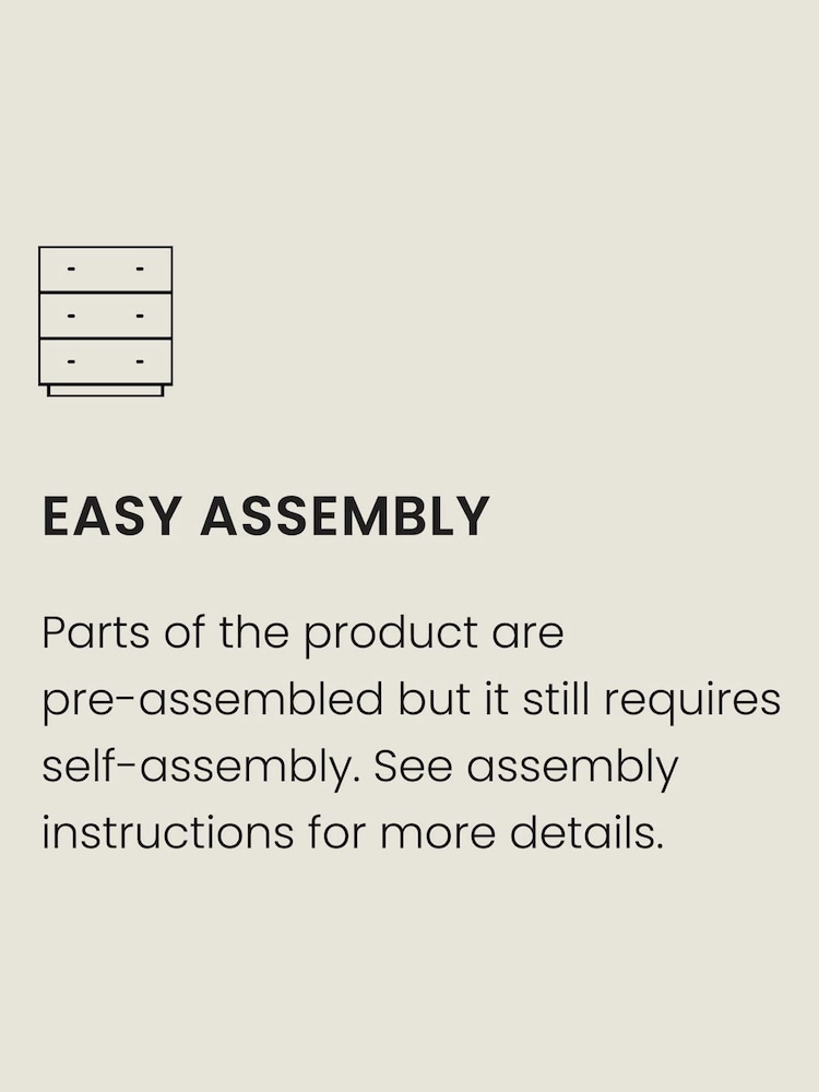 Dark Bronx Oak Effect Rectangle Set of 3 Nest of Tables - Image 8 of 8