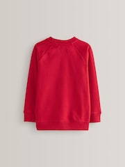 Rouge - Chandail scolaire à col roulé (3-16ans) - Image 6 of 9