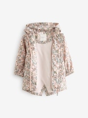Pink Ditsy Shower Resistant Printed Cagoule (3mths-7yrs) - Image 6 of 10