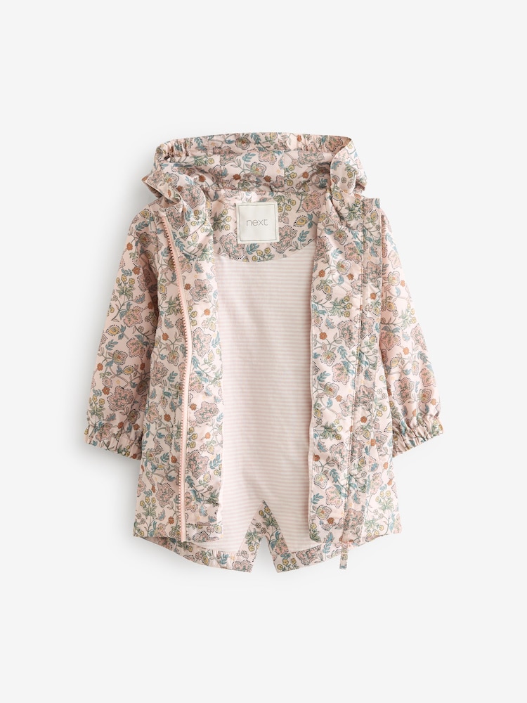 Ditsy rose - Résistant à la douche Imprimé Cagoule (3mths-7yrs) - Image 6 of 10