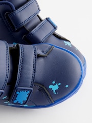 Navy High Top Touch Fastening Light Up Trainers - Image 7 of 7