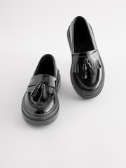 Black Chunky School Shoes - Image 3 of 10