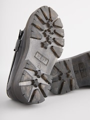 Black Chunky School Shoes - Image 8 of 10
