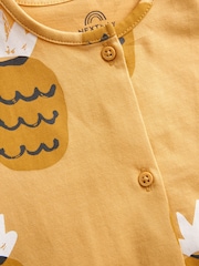 Gelbe Ananas - Baby Strampler aus Jersey (0 Monate – 3 Jahre) - Bild 6 von 6