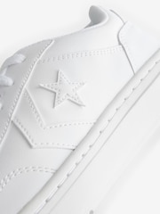 Converse White Pro Blaze Low Top Trainers - Image 8 of 8