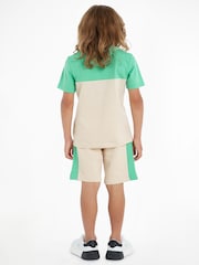 Calvin Klein Jeans Boys Natural Essential Colour Block 100% Cotton Set - Image 2 of 4