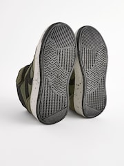 Green Elastic Lace Touch Fastening High Top Trainers - Image 5 of 6