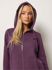 Rot - M&Co Essential Hoodie mit durchgehendem Reißverschluss - Bild 4 von 6