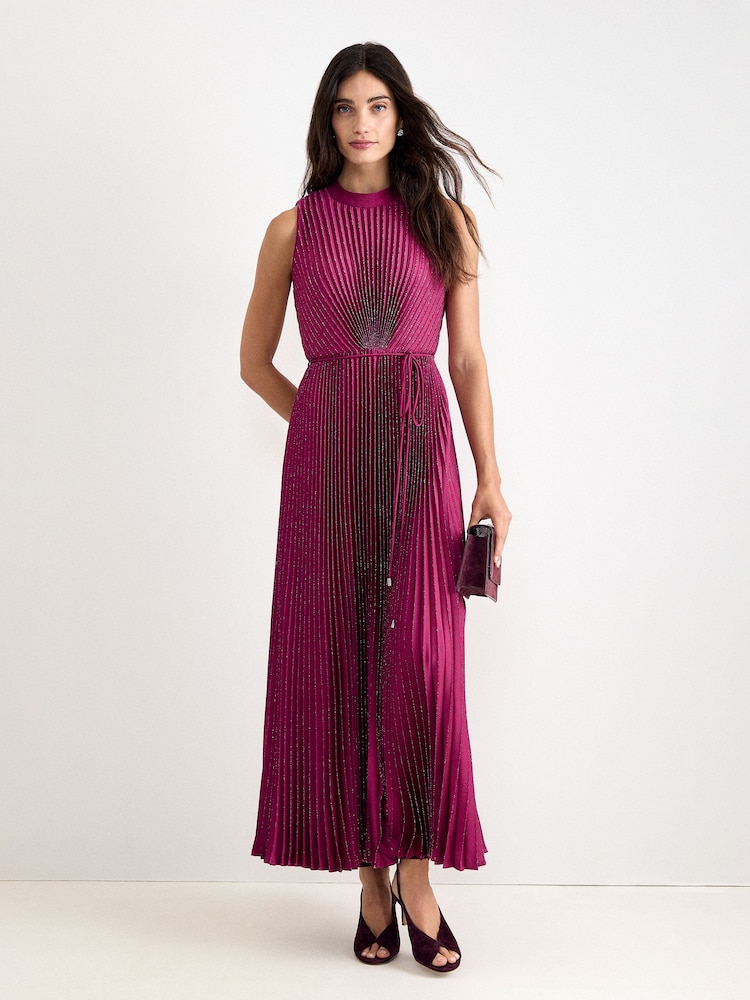 Phase Eight Pink Petite Simara Dress - Image 1 of 7 Phase Eight Pink Petite Simara Dress - Image 1 of 7