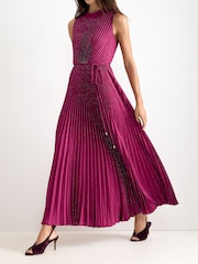 Phase Eight Pink Petite Simara Dress - Image 5 of 7
