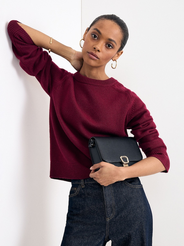 Phase Eight Red Beta Detail Jumper - Image 1 of 7 Phase Eight Red Beta Detail Jumper - Image 1 of 7