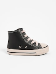 Black High Top Trainers - Image 2 of 5