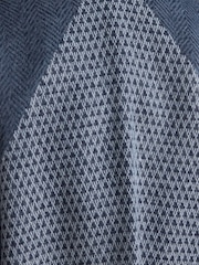 Блакитний в горошок - Joules Jacquard Large Poncho - Image 5 of 7