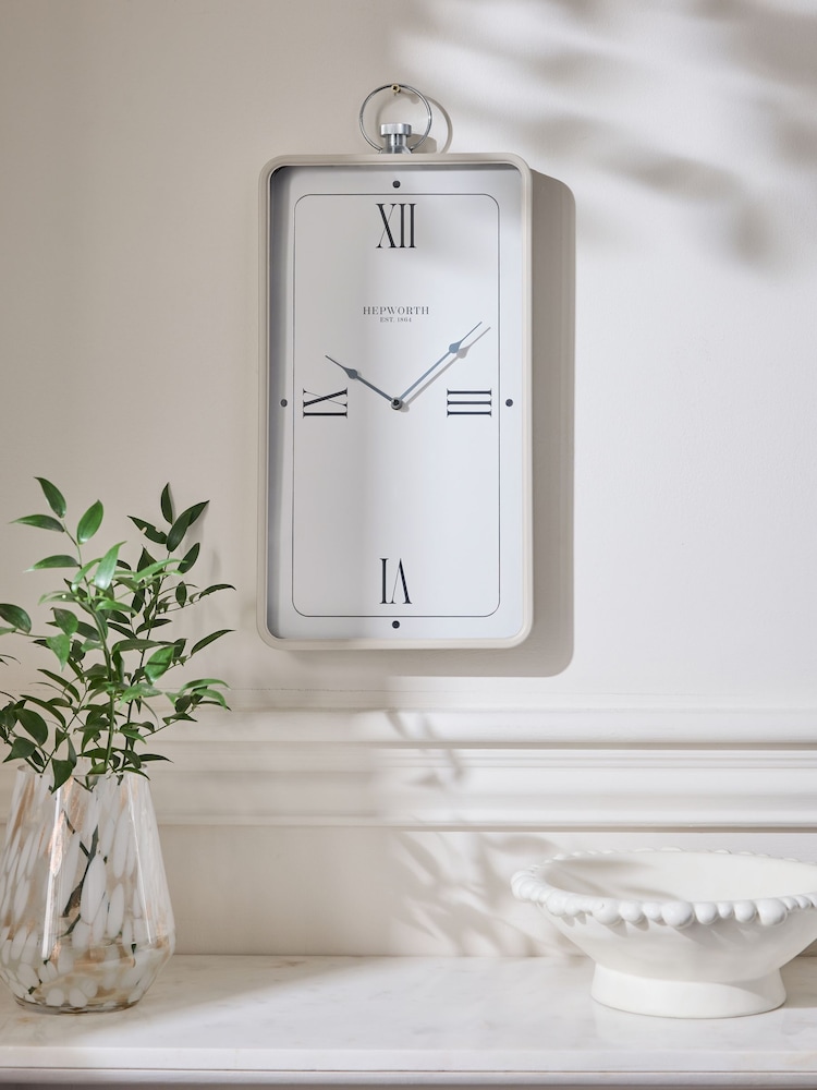 Grey Stone Brompton Wall Clock - Image 1 of 4