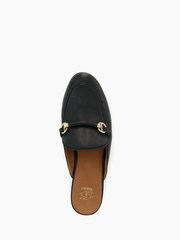 Dune London Black Glowed Slimsole Backless Snaffle Mules - Image 4 of 5