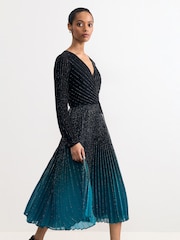 Phase Eight Black Petite Simara Dress - Image 1 of 6