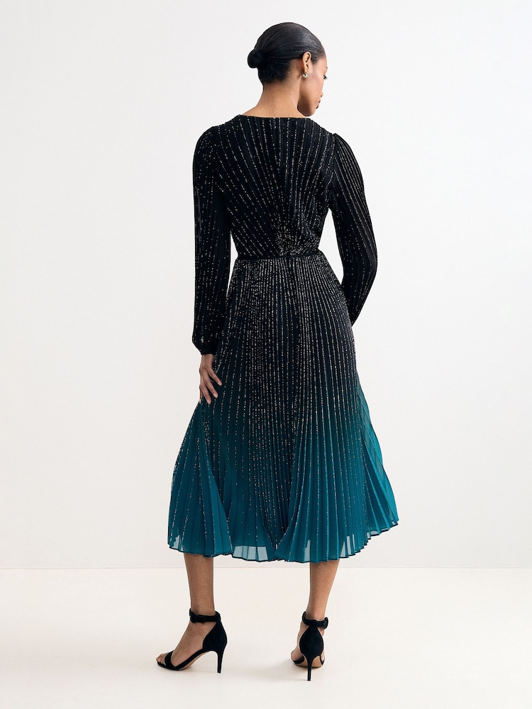 Phase Eight Black Petite Simara Dress - Image 2 of 6 Phase Eight Black Petite Simara Dress - Image 2 of 6