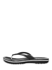 Crocs Black Crocband Flip Sandals - Image 2 of 6
