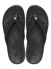 Crocs Black Crocband Flip Sandals - Image 4 of 6