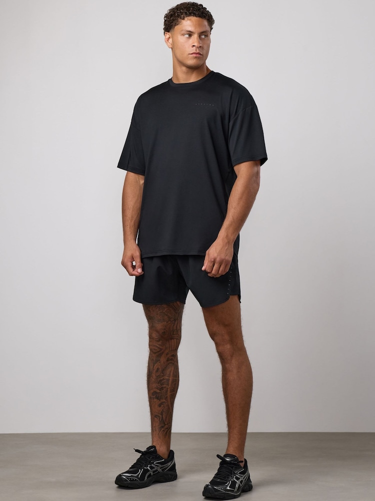 Gym King Black Purpose Shorts - Image 1 of 3 Gym King Black Purpose Shorts - Image 1 of 3