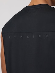 Gym King Black Purpose Vest - Image 4 of 4