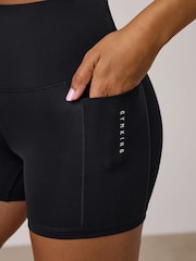 Gym King Black Precision 4" Shorts - Image 4 of 4
