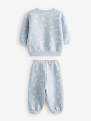Blue Floral Quilted Pyjamas (9mths-16yrs) - Image 6 of 8