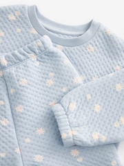 Blue Floral Quilted Pyjamas (9mths-16yrs) - Image 7 of 8