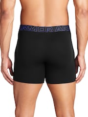 Under Armour Black Ground 100% Cotton Performance Boxers 3 Pack - Image 3 of 6
