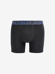 Under Armour Black Ground 100% Cotton Performance Boxers 3 Pack - Image 4 of 6