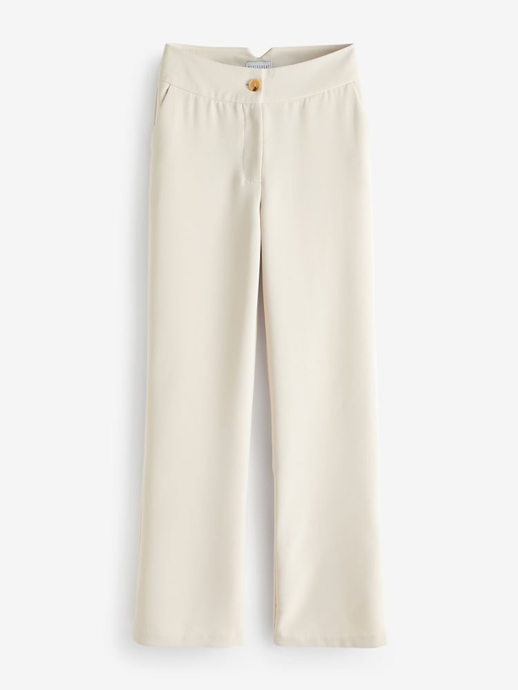 Style Cheat Natural Lyra Straight Leg Trousers - Image 5 of 5