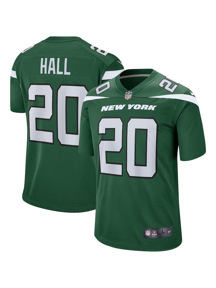 Nike Green NFL New York Jets Home Game Jersey - Breece Hall - Image 1 of 3 Nike Green NFL New York Jets Home Game Jersey - Breece Hall - Image 1 of 3