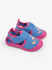 Jojo Maman Bébé Mädchen Strandsandalen mit Flamingostickerei - Bild 3 von 6