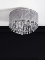 Grey Palazzo Flush Ceiling Light - Image 2 of 5