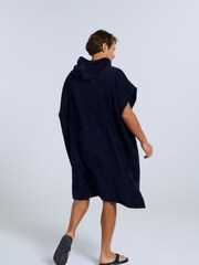 Animal Blue Mens Jacob Organic Towelling Poncho - Image 3 of 9