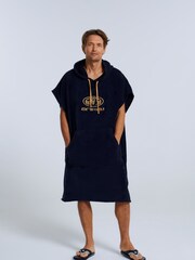 Animal Blue Mens Jacob Organic Towelling Poncho - Image 4 of 9