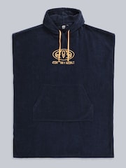 Animal Blue Mens Jacob Organic Towelling Poncho - Image 6 of 9