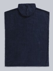 Animal Blue Mens Jacob Organic Towelling Poncho - Image 7 of 9