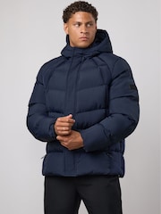 Gym King Blue Precision Puffer Jacket - Image 3 of 4