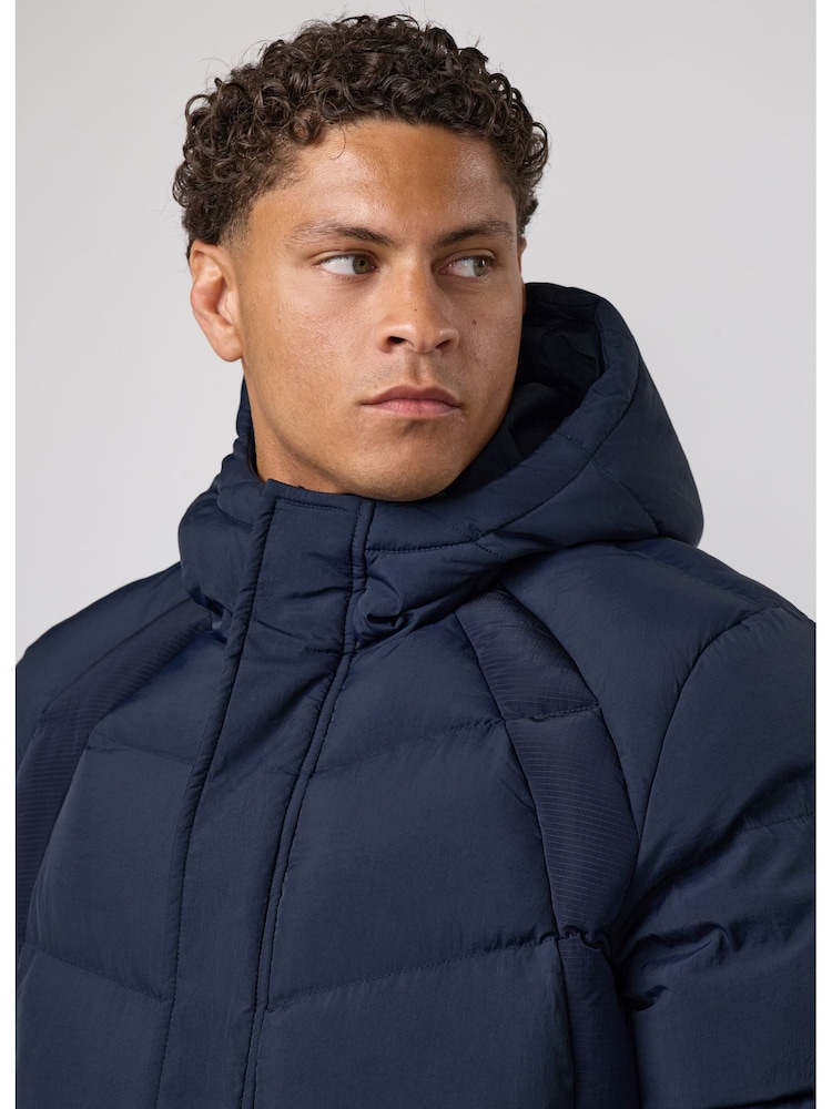 Gym King Blue Precision Puffer Jacket - Image 4 of 4 Gym King Blue Precision Puffer Jacket - Image 4 of 4